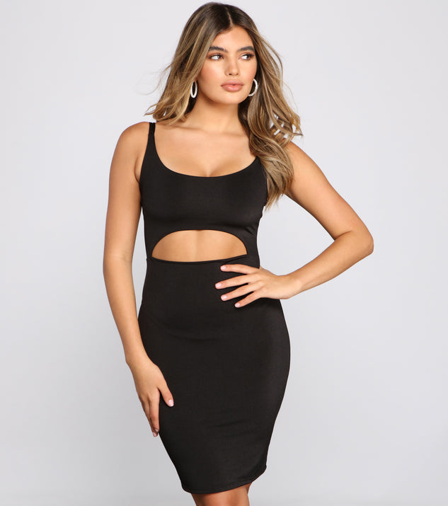 Sleek In Satin Sleeveless Mini Dress helps create the best bachelorette party outfit or the bride's sultry bachelorette dress for a look that slays!