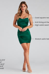 sleek vibes satin mini dress Grace Loves Lace Silky Satin Mini Dusk
