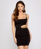You’ll make a statement in Ready To Stun Cutout Mini Dress as an NYE club dress, a tight dress for holiday parties, sexy clubwear, or a sultry bodycon dress for that fitted silhouette.