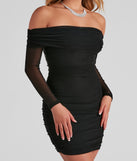 Chic Moment Mesh Bodycon Mini Dress is the perfect Homecoming look pick with on-trend details to make the 2023 HOCO dance your most memorable event yet!