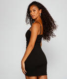 In The Spotlight Rhinestone Mini Dress is the perfect Homecoming look pick with on-trend details to make the 2023 HOCO dance your most memorable event yet!