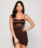 Sleek And Stylish Vibes Mini Dress is the perfect Homecoming look pick with on-trend details to make the 2023 HOCO dance your most memorable event yet!