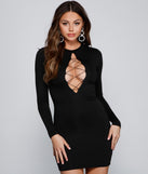 You’ll make a statement in Chic Deets Strappy Mini Dress as an NYE club dress, a tight dress for holiday parties, sexy clubwear, or a sultry bodycon dress for that fitted silhouette.