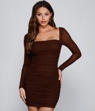 You’ll make a statement in Major Style Ruched Mini Dress as an NYE club dress, a tight dress for holiday parties, sexy clubwear, or a sultry bodycon dress for that fitted silhouette.