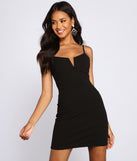 Stylish Night Out Sleeveless Mini Dress helps create the best bachelorette party outfit or the bride's sultry bachelorette dress for a look that slays!