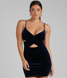 You’ll make a statement in Night Life V-Neck Wrap Velvet Mini Dress as an NYE club dress, a tight dress for holiday parties, sexy clubwear, or a sultry bodycon dress for that fitted silhouette.