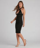 Your Moment Halter Midi Dress