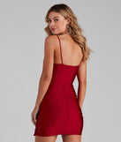 Impress The Best Square Neck Mini Dress