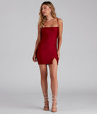 Impress The Best Square Neck Mini Dress