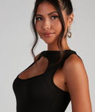 Chic Cutout Bodycon Mini Dress