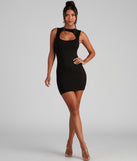 Chic Cutout Bodycon Mini Dress
