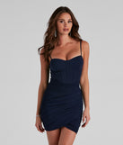 You’ll make a statement in Spice It Up Mesh Corset Mini Dress as an NYE club dress, a tight dress for holiday parties, sexy clubwear, or a sultry bodycon dress for that fitted silhouette.