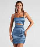 You’ll make a statement in Into The Club Satin Cutout Dress as an NYE club dress, a tight dress for holiday parties, sexy clubwear, or a sultry bodycon dress for that fitted silhouette.