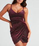 The Sparkle In Your Eyes Glitter Dress is a unique party dress to help you create a look for work parties, birthdays, anniversaries, or your next 2023 celebration!