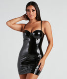 You’ll make a statement in Dark Angel Latex Bustier Dress as an NYE club dress, a tight dress for holiday parties, sexy clubwear, or a sultry bodycon dress for that fitted silhouette.