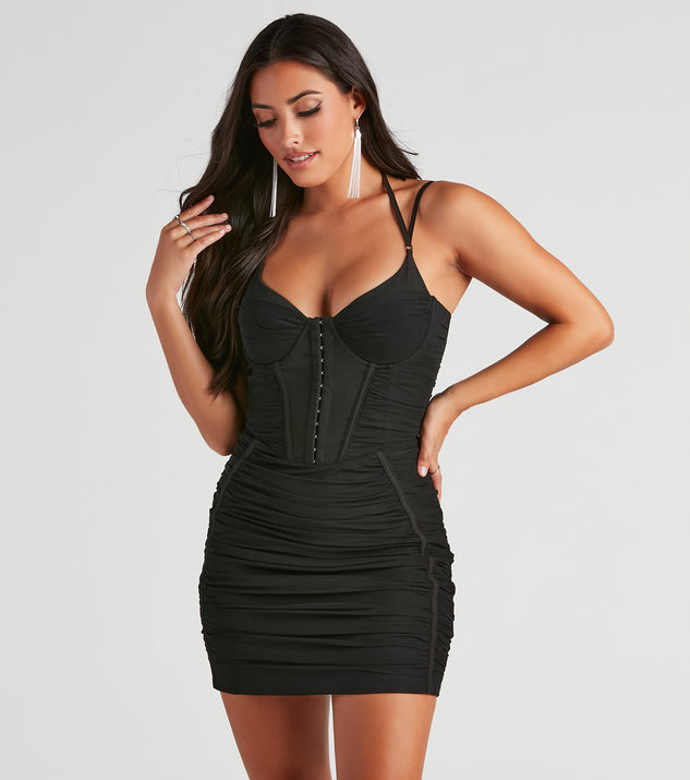 The Art Of Sultry Sweetheart Corset Dress is a unique party dress to help you create a look for work parties, birthdays, anniversaries, or your next 2023 celebration!