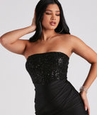Cue The Sparkle Sequin Short Dress