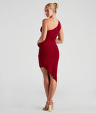 The Double Your Pleasure Midi Dress is a unique party dress to help you create a look for work parties, birthdays, anniversaries, or your next 2023 celebration!