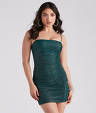 Sparkle All The Way Glitter Dress is the perfect Homecoming look pick with on-trend details to make the 2023 HOCO dance your most memorable event yet!