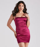 Catch Feels Satin Knit Short Dress is the perfect Homecoming look pick with on-trend details to make the 2023 HOCO dance your most memorable event yet!