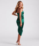 Love Me In Satin Sweetheart Dress is the perfect Homecoming look pick with on-trend details to make the 2023 HOCO dance your most memorable event yet!