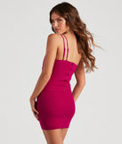 Mesh Allure One-Shoulder Dress