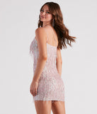 Shake It Up Sequin Fringe Mini Dress is the perfect prom dress pick with on-trend details to make the 2024 dance your most memorable event yet!