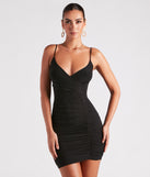 Make Your Move V-Neck Mini Dress