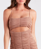 Keep It Sultry Cutout Bodycon Mini Dress