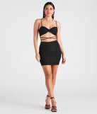 If You Seek Sexy Cutout Mini Dress