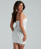 Tonight's Special Rhinestone Faux Pearl Dress