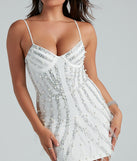 Tonight's Special Rhinestone Faux Pearl Dress