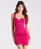 Step Out In Sassy Style Bodycon Mini Dress