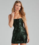 All Night Sparkle Sequin Scroll Lace-Up Dress is the perfect prom dress pick with on-trend details to make the 2024 dance your most memorable event yet!