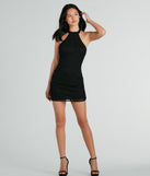 Take Notice Beaded Bodycon Mesh Mini Dress creates the perfect summer or fall wedding guest dress or cocktail attire with chic styles in the latest trends for 2024!