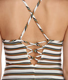 Lattice Stripe Tank