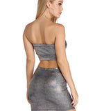 Space Buzz Crop Top