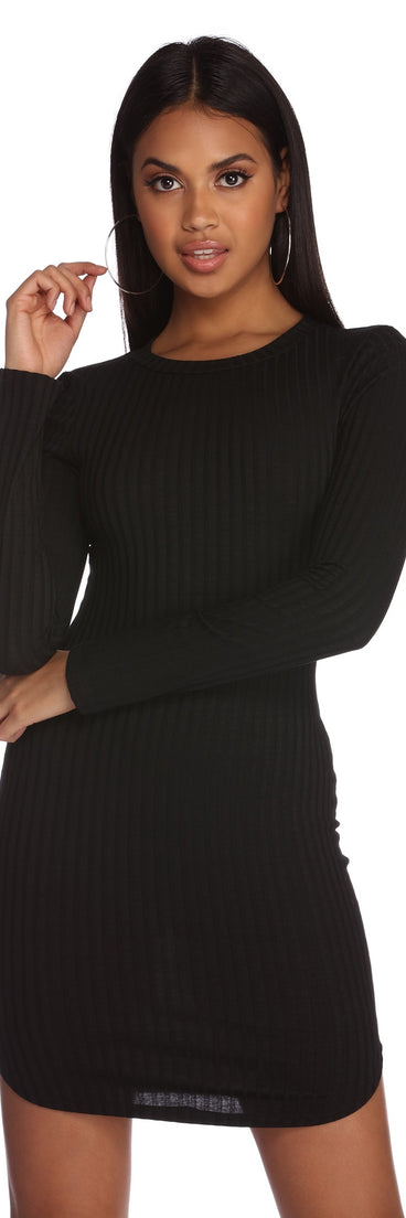 Always On Knit Mini Dress