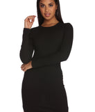 Always On Knit Mini Dress
