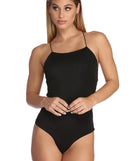 Shimmer Down Bodysuit