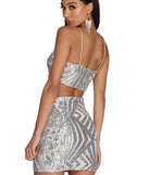 Glimmer And Shimmer Crop Top