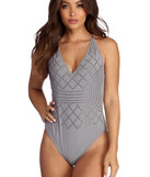 With fun and flirty details, Flames Of Love Heat Stone Bodysuit shows off your unique style for a trendy outfit for the summer season!