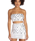 Among The Stars Crop Top