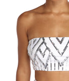 Among The Stars Crop Top
