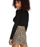 All Zipped Up Long Sleeve Top