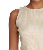 Let It Glow Crop Top