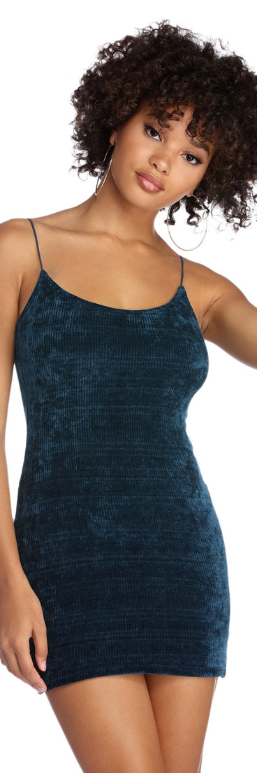 Catch My Drift Corduroy Dress