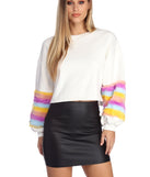 Unicorn Style Pullover Top
