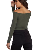 Cross It Off Knit Crop Top