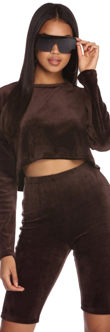 Glam And Sporty Crop Top